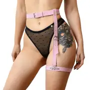 Розовые наручники, бондаж 