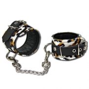 Наручники, бондаж леопардовый
