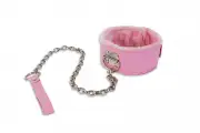 Кляпы, ошейники розовый