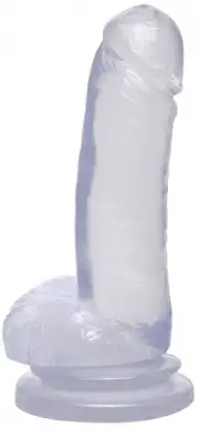 Прозрачный фаллоимитатор