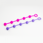 Анальные шарики розовый