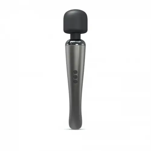 Мощный вибромассажер Dorcel MEGAWAND Chrome Silver  водонепроницаемый, перезаряжаемый, 160 режимов photo 1