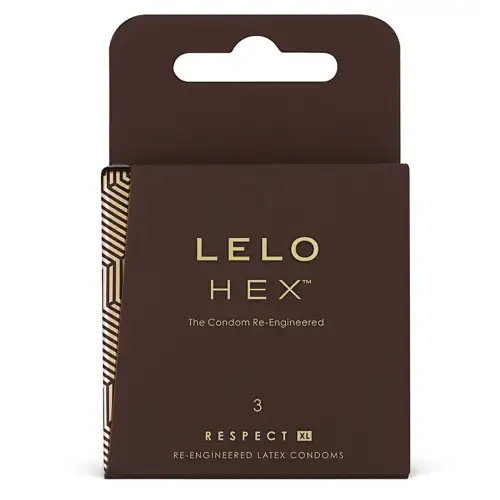 Презервативы LELO HEX Condoms Respect XL 3 Pack photo 1