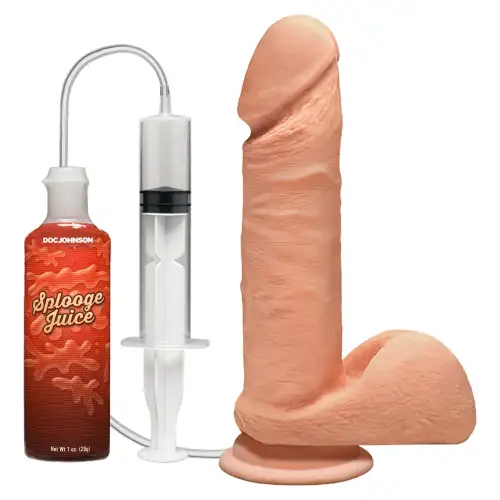 Кончающий фаллоимитатор Doc Johnson The D ULTRASKYN Perfect D Squirting - 7 Inch photo 1