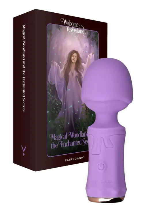 Мини-вибромассажер FairyGasm SecretFuntasy violet photo 1