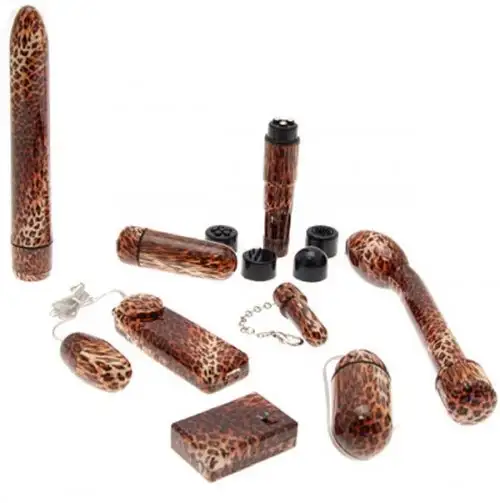Секс набор SAFARI SECRET LODGE VIBRATING SELECTION LUSCIOUS LEOPARD  photo 1