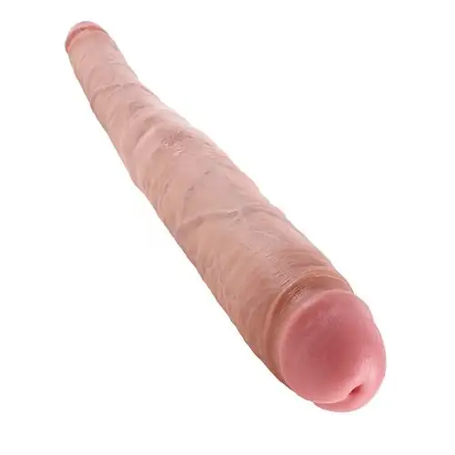 Двойной фаллоимитатор King Cock 16 Tapered Double Dildo, 40,6х4,3 см photo 1