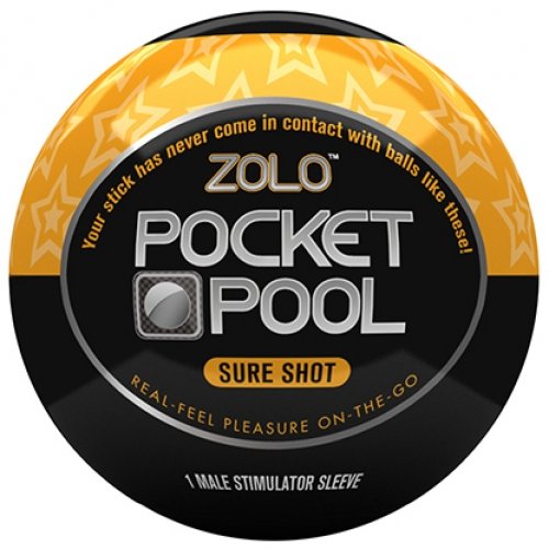 Мастурбатор ZOLO POCKET POOL SURE SHOT photo 1