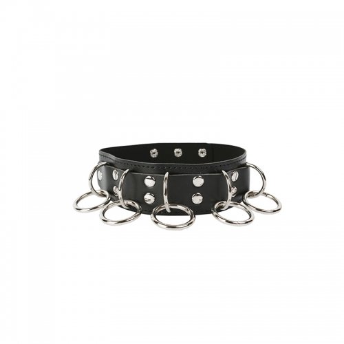 Ошейник с кольцами photo 1
