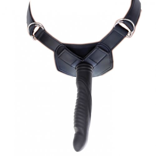 Страпон Fetish Fantasy Extreme Silicone Ribbed Strap-On photo 1