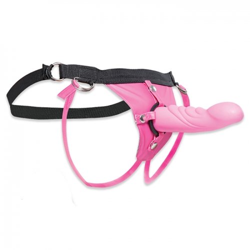 Женский страпон Fetish Fantasy Silicone Strap-On, розовый photo 1