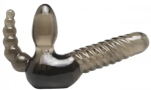 Страпон STRAPLESS STRAP-ON WITH ANAL STIMULATOR photo 1