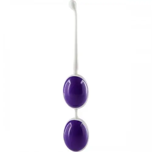 Вагинальные шарики MY FAVORITE DUO BALLS PURPLE photo 1
