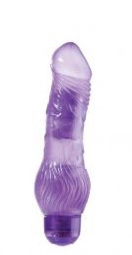 Вибромассажер JELLY JOY 7INCH 10 RHYTHMS, фиолетовый photo 1