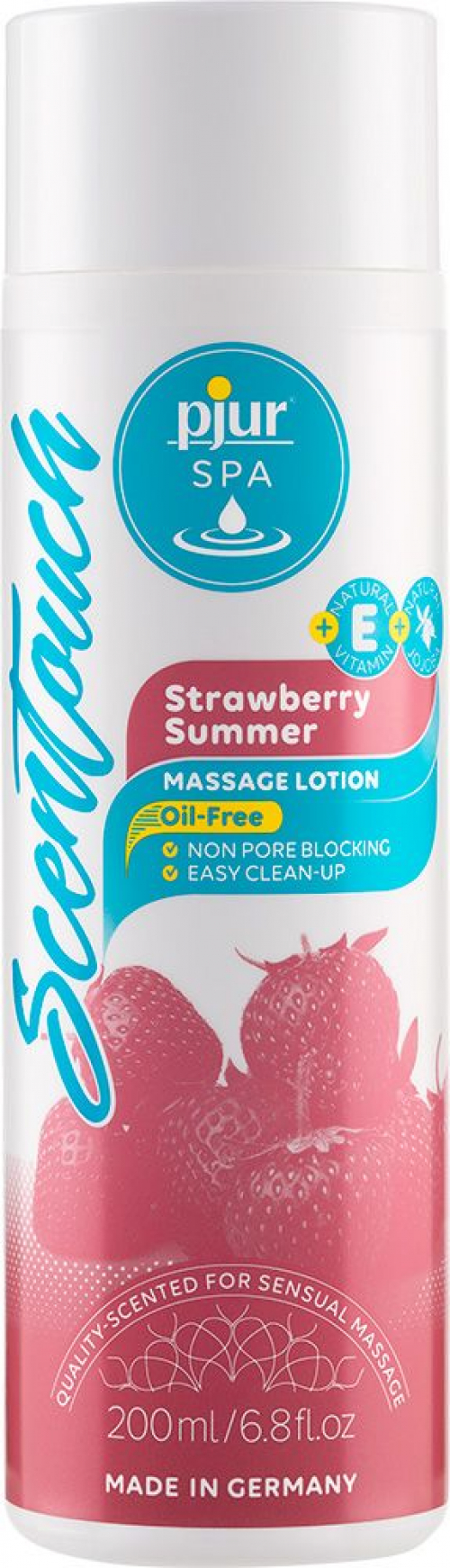 Массажный лосьон pjur SPA Scentouch - Strawberry 200 мл photo 1