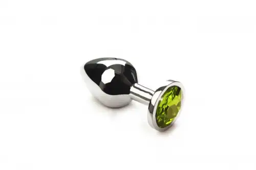 Анальная пробка утяжеленная, Silver Beryl, M photo 1