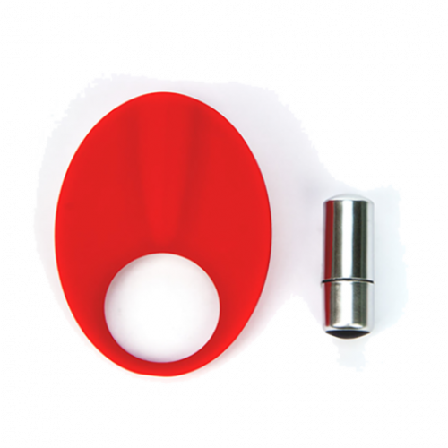 Эрекционное кольцо TLC CaliberVibrating Silicone Cock Ring photo 1