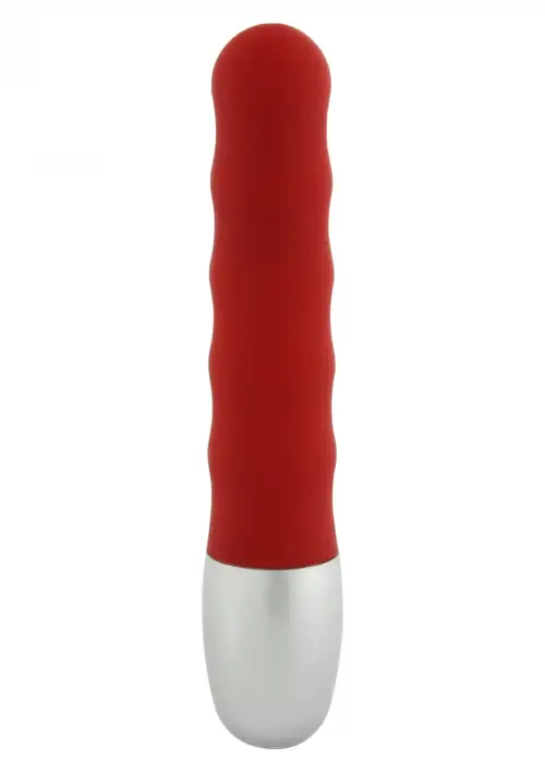 Мини-вибратор Discretion Ribbed Vibrator 11х2 см. photo 1