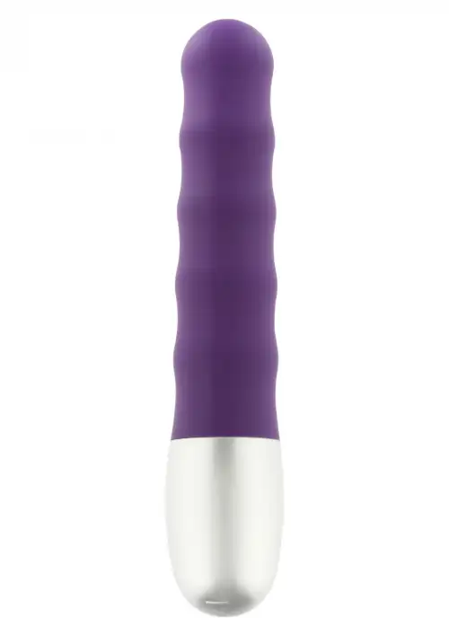 Мини-вибратор Discretion Ribbed Vibrator 11х2 см.  photo 1