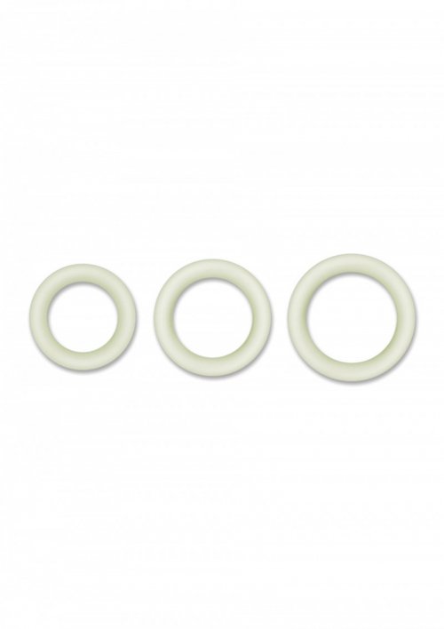 Ns Novelties Halo Cockring Large - светящееся в темноте эрекционное кольцо photo 1