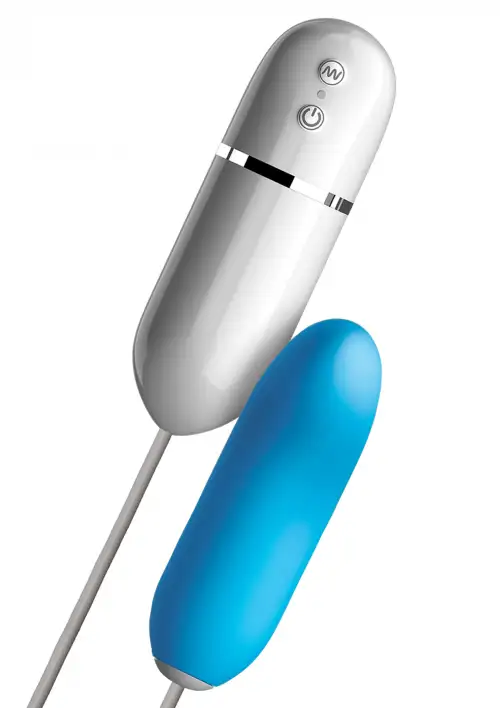 Pipedream Crush Gum Drop - силиконовый мини-вибратор, 9,5х2,8 см photo 1