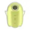 Вакуумный клиторальный стимулятор с вибрацией Satisfyer Glowing Ghost Yellow photo 2