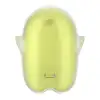 Вакуумный клиторальный стимулятор с вибрацией Satisfyer Glowing Ghost Yellow photo 5