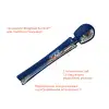 Вибромассажер Fun Factory VIM Vibrating Wand midnight blue, супермощный и легкий, до 6 часов работы photo 5
