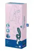 Смарт вибратор кролик Satisfyer Hug Me Bluegrey, 2 мотора, диаметр 4,2см, широкая клиторальная часть photo 7