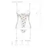 Корсет с подвязками + стринги LOVELIA CORSET white L/XL - Passion photo 7