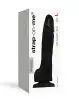 Реалистичный фаллоимитатор Strap-On-Me SOFT REALISTIC DILDO Black - Size L photo 3