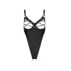 Боди из экокожи CELINE BODY black XXL/XXXL — Passion: с доступом, открытый photo 5