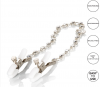 CalExotic Crystal Chain Nipple Clamps зажимы для сосков photo 2