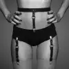 Подтяжки Bijoux Indiscrets MAZE - Suspender Belt for Underwear and Stockings Black photo 3