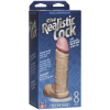 Фаллоимитатор Doc Johnson The Realistic Cock 8 inch White - PVC photo 3