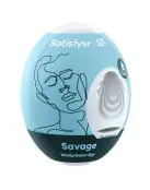 Самосмазывающийся мастурбатор-яйцо Satisfyer Egg Savage, одноразовый, не требует смазки photo 1