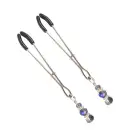 Зажимы для сосков Art of Sex - Nipple Clamps Lovely Blue photo 1