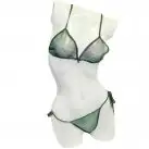 Прозрачный эротический комплект нижнего белья photo 1