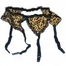 Пояс для чулок, леопардовый photo 1