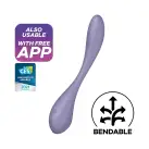 Универсальный вибратор Satisfyer G-Spot Flex 5+ Lilac photo 1