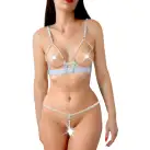 Сексуальный набор белья Art of Sex - Sweet Angel, размер L-2XL, цвет белый photo 1