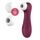 Вакуумный клиторальный стимулятор Satisfyer Pro 2 Generation 3 with Liquid Air Wine Red photo 1