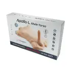 Торс с фаллоимитатором на присоске SilexD Apollo L Male Torso, суперреалистичный, термореактивный photo 7