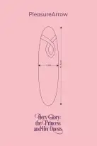 Мини-вибратор FairyGasm PleasureArrow violet photo 10