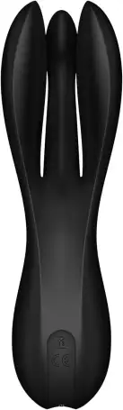 Клиторальный вибратор Satisfyer Threesome 2 Black, 3 гибких пальчика, 3 мотора photo 2