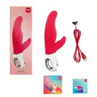 Вибратор-кролик для точки А Fun Factory LADY BI india red, 2 мотора, 12 режимов photo 3