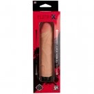 Вибромассажер реалистик FleshX 6.5inch vibrator, телесный photo 2