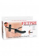 Двойной страпон Vibrating Penetrix Strap-on Black photo 4
