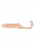 Насадка с анальным стимулятором Adam S Penis Extension W Anal Leash photo 3