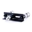 Двойной коннектор для секс-машин Hismith Quick Connector Adapter with Double Head, система KlicLok photo 4